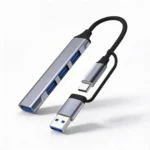 Cable Igoma Multy Hub 4 Puertos USBA 3 en 1 Negro - Image 2