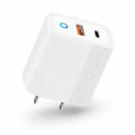 Cargador Igoma 20W 2 Puertos USB C y A con Cable Lightning Blanco - Image 3