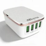 Cargador Igoma 4 Puertos USB A Carga Rapida Blanco