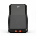 Power Bank (Pila) igoma 10000 mAh con Conectadores Lightning y C Negro - Image 2
