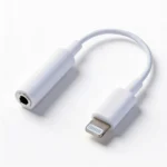 Cable Jaltech Adaptador Lightning - 3.5 Aux Blanco