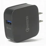 Cargador Jaltech 18W USB A Hembra Negro