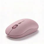 Mouse Inalabmrico Jaltech Recargable con Cable - Rosado - Image 3