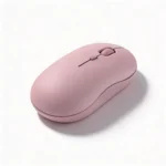 Mouse Inalabmrico Jaltech Recargable con Cable - Rosado