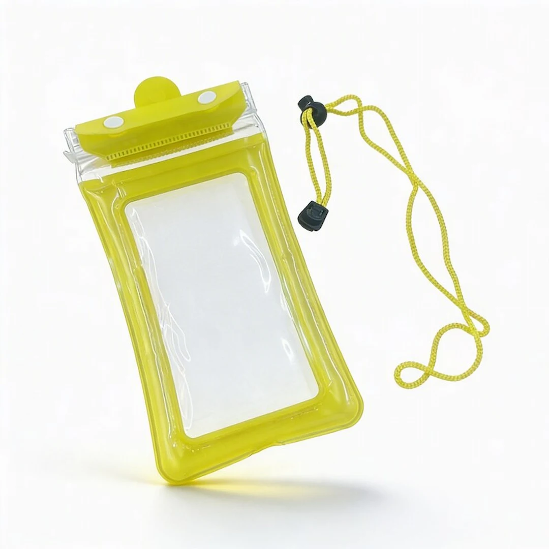 TM-HOA-ACC-EA1-AMA.4 Bolsa Impermeable con Cordon Ramitech Amarillo - Image 1